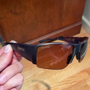 Smith Optics Captains Choice! Matte Havana ChromaPop Polarized Brown Lens.